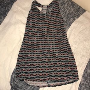 Patterned Flowy Dress.